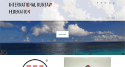 Desktop Screenshot of internationalkuntawfederation.com